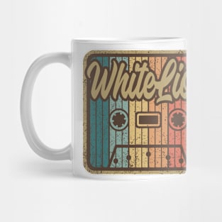 White Lion Vintage Cassette Mug